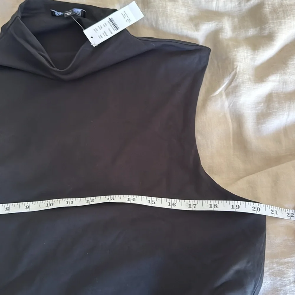 NWT J.Crew Fitted knit mockneck dress with poplin skirt in Black